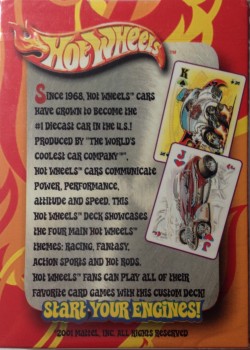 Hot Wheels by Mattel – tuck box back