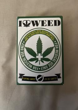 I Love Weed - Deck Front