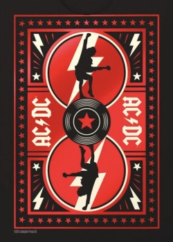 Ac/Dc [Bicycle] back