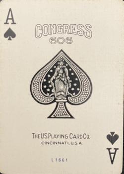 Congress 606 “Nosegay” by USPCC – tuck box back