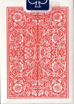 Streamline Poker No. 1 Ohio Blue Seal Red by USPCC – tuck box back