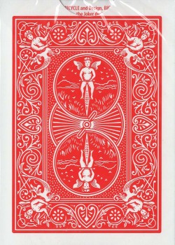 Elite Edition Red [Bicycle] by Penguin Magic – tuck box back