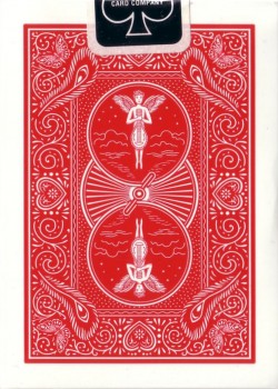 Mandolin Back 809 Red [Bicycle] - Svengali by USPCC – tuck box back