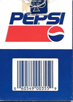Pepsi by International Playing Card Company ltd – tuck box back