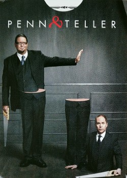 A Perfectly Oridinary Deck Of Cards by Penn & Teller – tuck box back