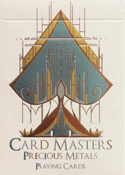 Card Masters Precious Metals - Casino Edition (White) (Foil) - Deck Front