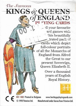 The Famous Kings & Queens Of England by Trioview Ltd. – tuck box back