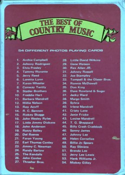The Best Of Country Music (Red) by Scotco-Hello Darlin – tuck box back