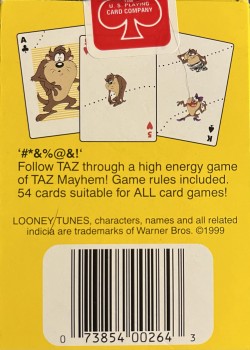 Tasmanian Devil by Warner Bros. Looney Tunes – tuck box back