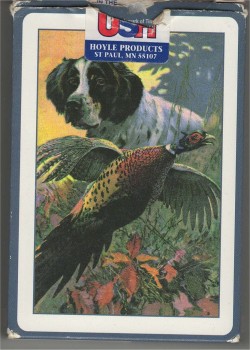 Field And Stream, Dog And Pheasant by Field and Stream magazine – tuck box back