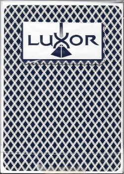 Luxor Blue (Bee) by USPCC – tuck box back