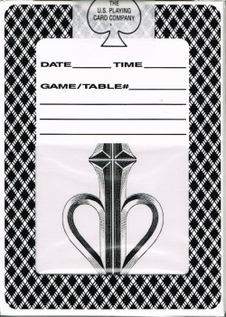Split Spades Bee White by David Blaine – tuck box back