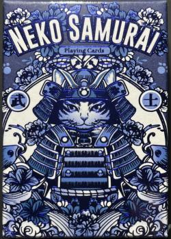 Neko Samurai Blue Mini Front Thumbnail Image