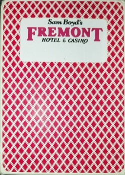 Sam Boyd's Fremont Hotel & Casino [Bee] – tuck box back