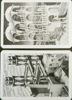 M. C. Escher Up And Down [Piatnik] by Piatnik – tuck box back