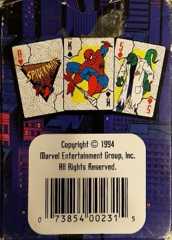 Spider-Man by USPCC – tuck box back