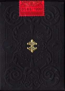 Venexiana Dark - Revealed Edition by Half Moon Playing Cards – tuck box back
