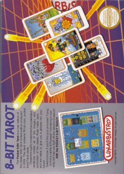 8 Bit Tarot by LunarBistro – tuck box back