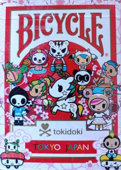 Tokidoki Sports Red [Bicycle] (WITHOUT SEAL UNDER CELLOWRAP) Thumbnail