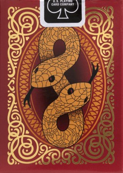 Snake [Bicycle] by USPCC – tuck box back