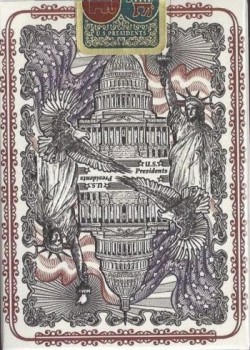 U.s. Presidents Republican Red Uspcc [Bicycle] by USPCC – tuck box back