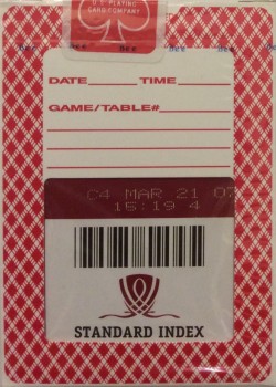 Bee Wynn Icon Standard Red by Wynn Casinos – tuck box back