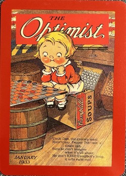Campbell’s Soup The Optimist by Campbell's – tuck box back