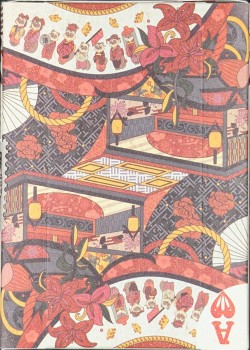 Tanuki Yukaku (Hanafuda) back