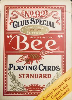 Bee Centennial Edition (1892-1992) - Red Thumbnail