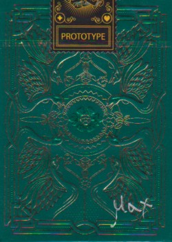 Shakespeare Green Gold Prototype back