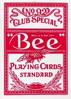 Colorado Belle Red by The United States Playing Card Company – tuck box back