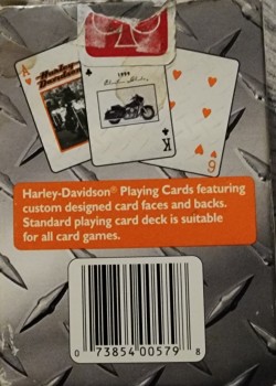 Harley Davidson by USPCC – tuck box back