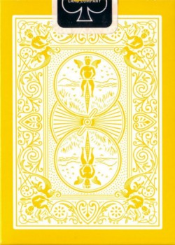 Reversed Back Yellow [Bicycle] by Magic Makers Inc. – tuck box back