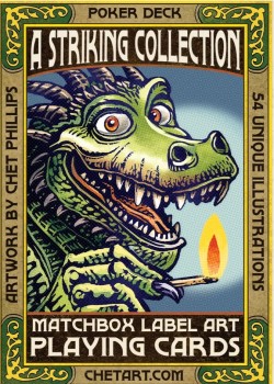 Chet Phillips A Striking Collection Matchbox Label Art Thumbnail