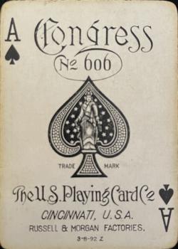 Congress 606 “Heinie” by USPCC – tuck box back