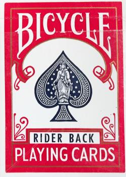 Rising Card Trick - Bicycle Rider Back 808 - Red Thumbnail
