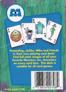 Monsters, Inc. by USPCC – tuck box back
