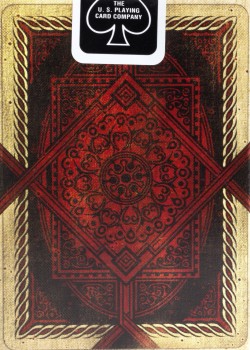 Vintage Classic [Bicycle] (Black Seal) by Collectable Playing Cards – tuck box back