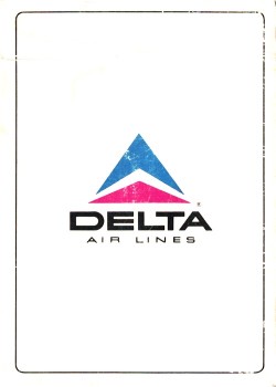 Delta Air Lines (Miami) by Hoyle Products – tuck box back