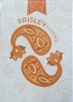 Paisley Poudre Orange - Ton sur Ton - Workers - Deck Front
