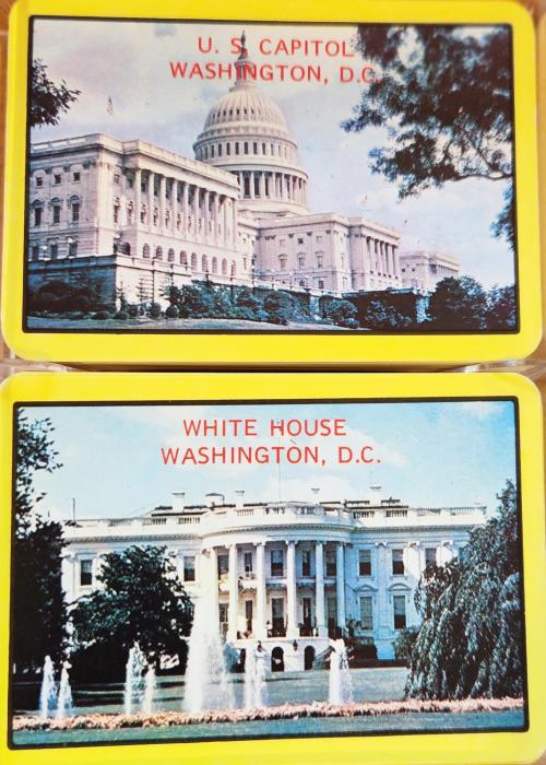 US Capitol - White House - Washington DC Card Detail Image