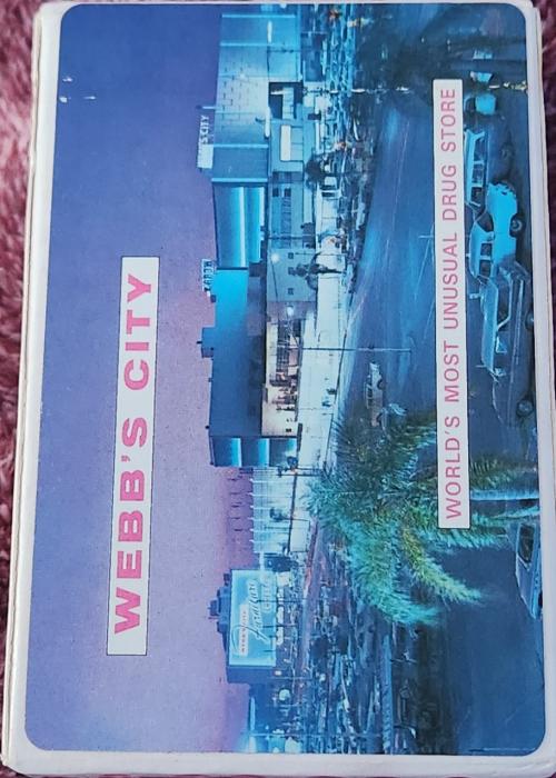 Webb's City world's most unusual drug store Card Detail Image