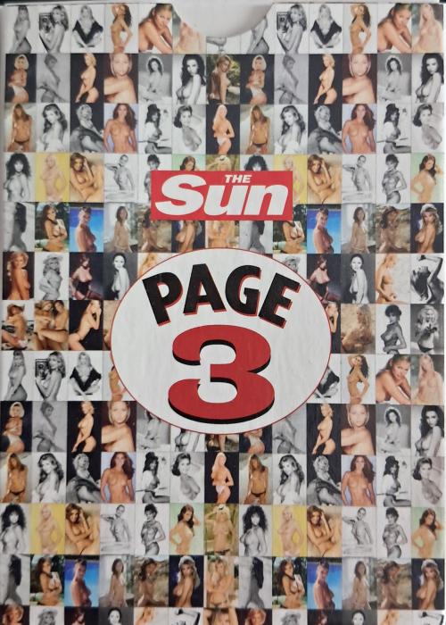 The Sun Page 3 Playing Cards Card Detail Image