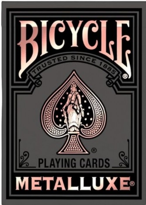 Metalluxe Black And Rose Gold Card Detail Image