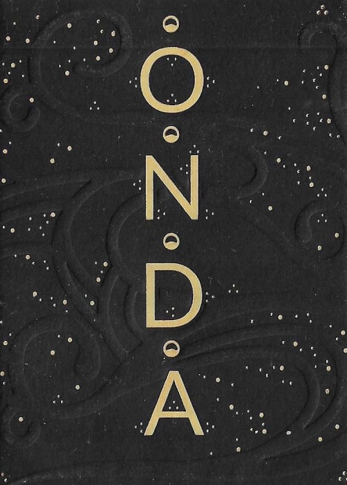 Onda V2 Black (Gold Gilded) Card Detail Image
