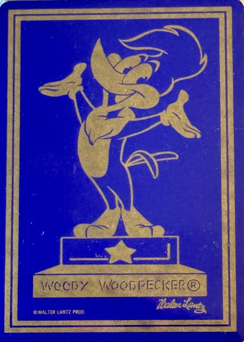 Congress Woody Woodpecker (Blue) Card Detail Image