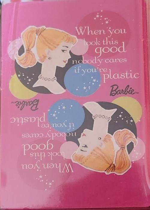 Barbie 50th Anniversary Card Detail Image