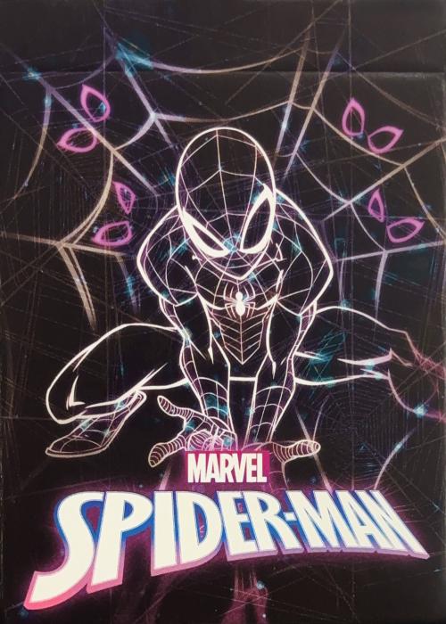 Marvel Avengers Spider-Man Neon Card Detail Image