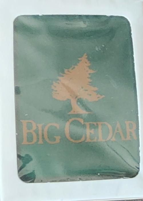Big Cedar Card Detail Image