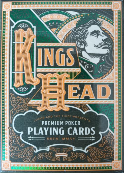 King's Head (Green & Yellow) (Gilded) Card Detail Image